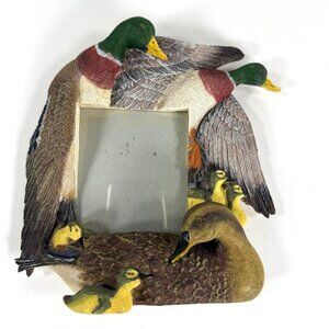 3D Picture Frame Duck Mallard 3” x 3.5” Photo Resin